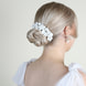 Ceramic Flowers On Hair Comb