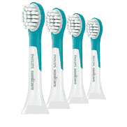 For Kids Mini brush heads for sonic toothbrush 4x