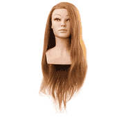 Mika cheveux humains brun clair 60 cm