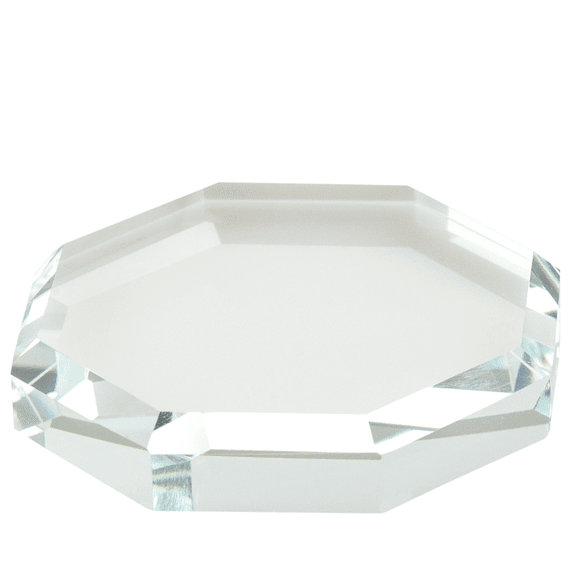 Crystal adhesive plate
