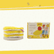 Tampons de lavage pour bébés et enfants "Bibi & Tina" jaune (lot de 3)