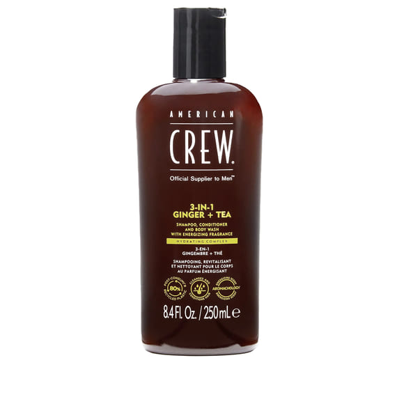 3in1 Energizing Ginger & Tea Shampoo, Conditioner & Body Wash