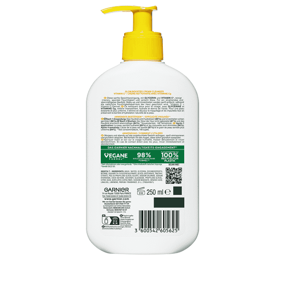 Glow Booster Cream Cleanser Vitamin C