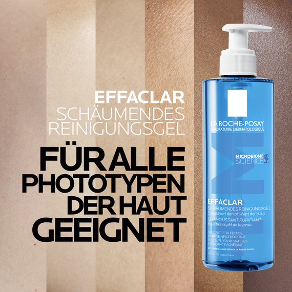 Gel detergente per la pelle grassa e a tendenza acneica
