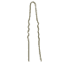 Mademoiselle hairpins 45 mm Gold
