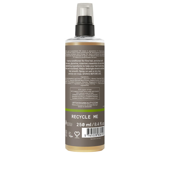 Urtekram • Rosemary Spray Conditioner Fine Hair 250 ml •