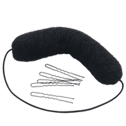 Vintage Haarband mit Schaumstoffkissen schwarz