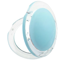 Miroir de poche bleu