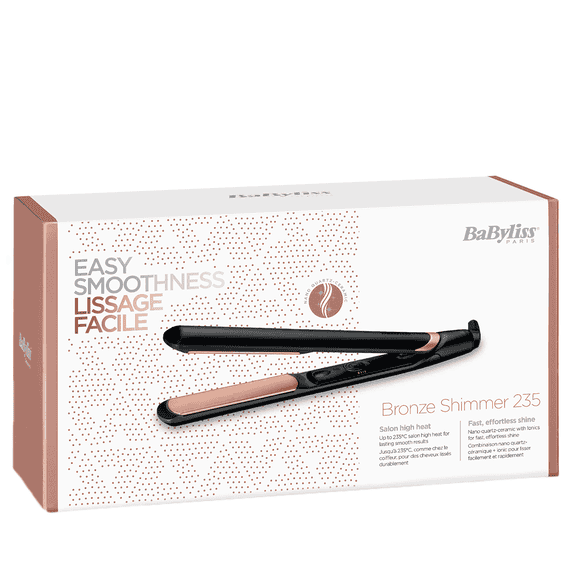 Babyliss bronze shimmer straightener clearance