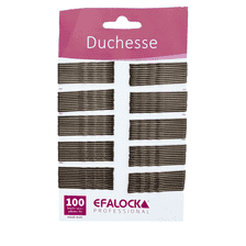 Poignées de cheveux Duchesse 50 mm Brun 100 pcs.