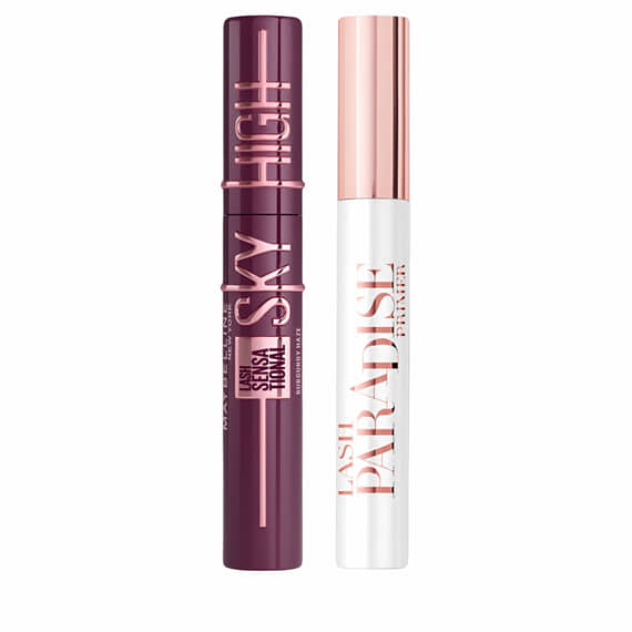 Mascara Sky High Burgundy Virale Routine