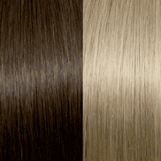 Keratin Hair Extensions 40/45 cm - Meches: 18/24, blond/ash blond