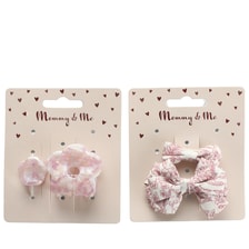 Haarklammer/Pin Set - rosa