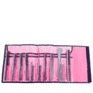 Tool kit pink, Ionic combs