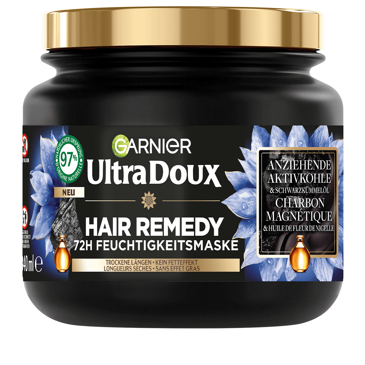 Garnier • Purifying Charcoal Hair Care Routine •