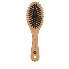 Natural Line Brosse en bois d'érable, plate à 8 rangs