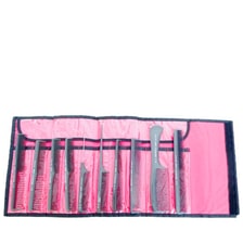 Borsa a pettine rosa