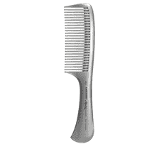 5630 95 Pettine con manico argento-metallico
