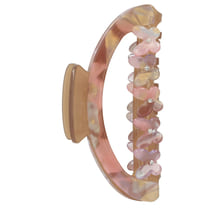 Pince À Cheveux Strass - Beige