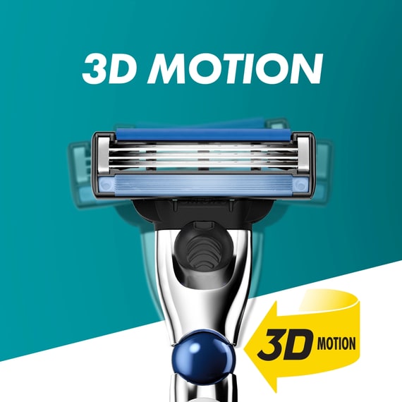 Turbo 3D Rasierapparat mit 1 Klinge