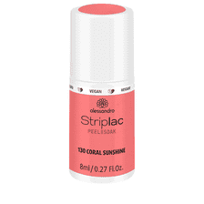 Alessandro - Striplac Peel or Soak - Coral Sunshine - 8ml