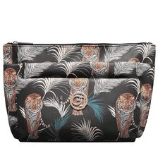 Borsa Per Cosmetici - Black Tiger & Palm
