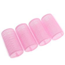 Bigoudi Adhésive rose 32 mm, 4 Pcs.