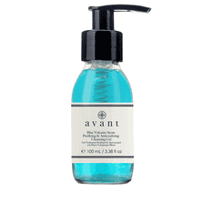 Gel Nettoyant à la Pierre Volcanique Bleue