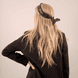 Leather Hairband Wire Black