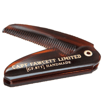 Folding Pocket Moustache Comb (Peigne à moustaches)