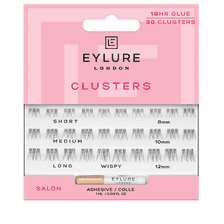 Wimpern Clusters – Black Wispy