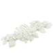 Ceramic Flowers On Hair Comb