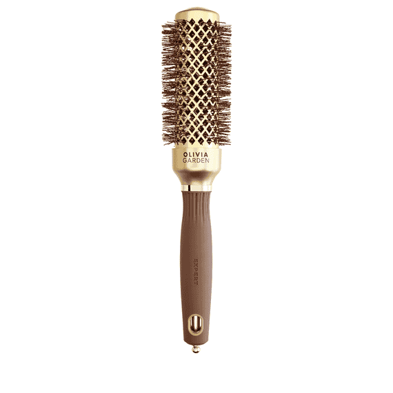Expert Blowout Shine crimped bristles 35 gold & brown