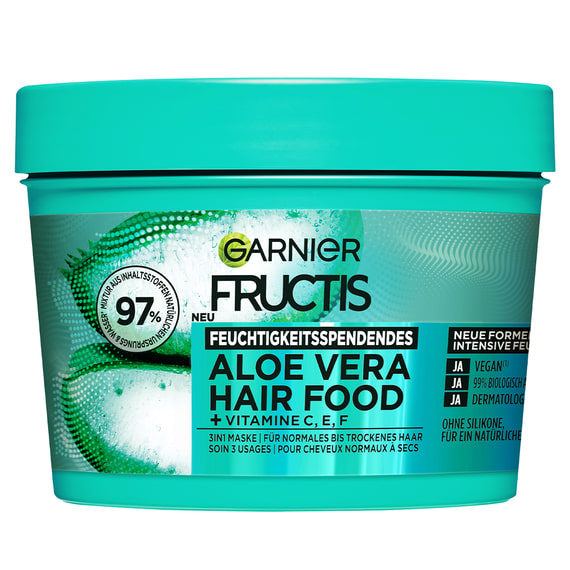 Maschera idratante per capelli all'Aloe Vera 3in1