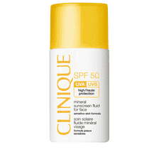 SPF 50 Mineral Sunscreen Fluid for Face