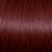 Keratin Hair Extensions 60/65 cm - 35, deep red