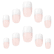 Faux-ongles french manucure French Nails - 103 (M) (rose)
