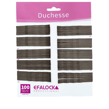 Fermagli per capelli Duchesse 70 mm Brown 100 pz.