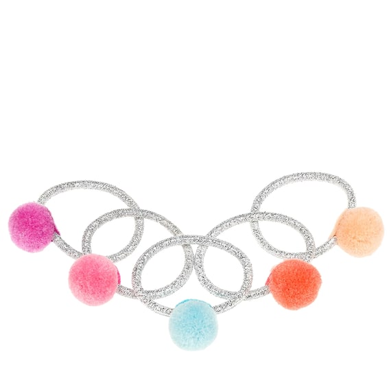 Élastique À Cheveux Elif – Pompom Clair