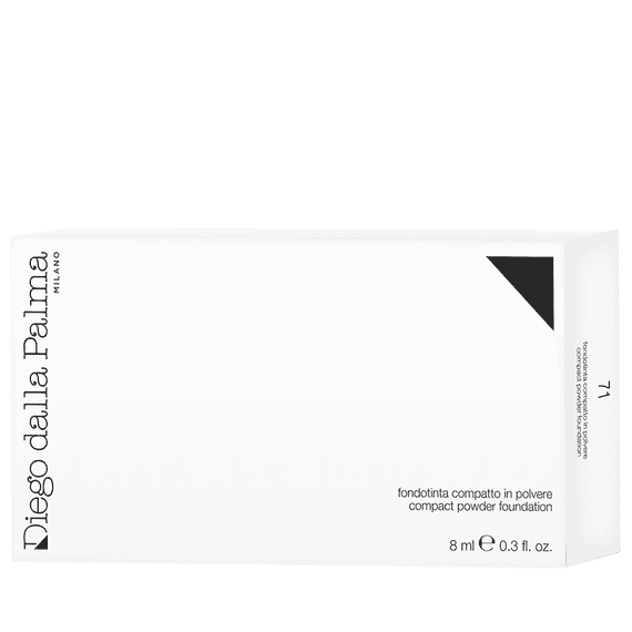 Full coverage discount compact powder