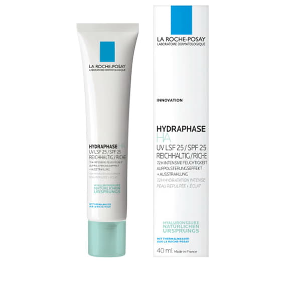 La Roche-Posay Hydraphase HA Crème Riche 40ml - Peau Sensible Et Sèche