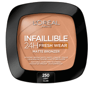 24H Fresh Wear Soft Matte Bronzer 250 Light Medium