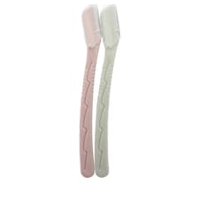Eyebrow Shape - light grey and pink