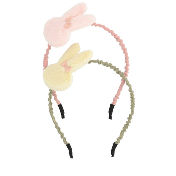 Coniglietto Per Capelli – Verde & Rosa