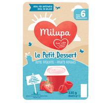 Le Petit Dessert Frutti Rossi 6 x 55 g
