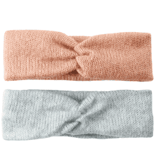 Cerchietto In Maglia - arancio-grigio & blu tramonto