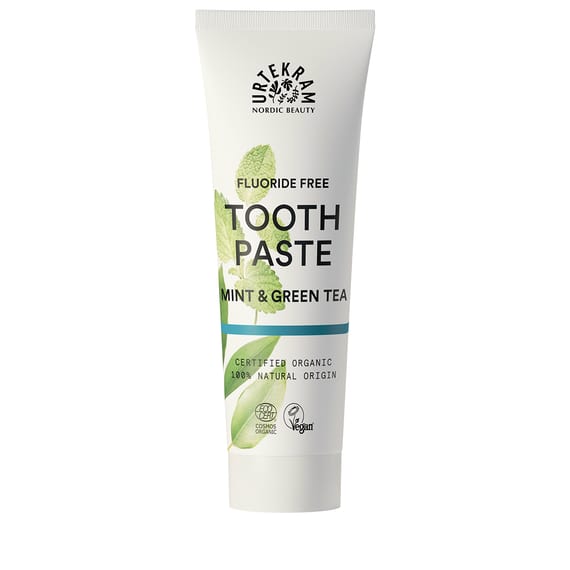 Mint & Green Tea Toothpaste - Fluoride Free