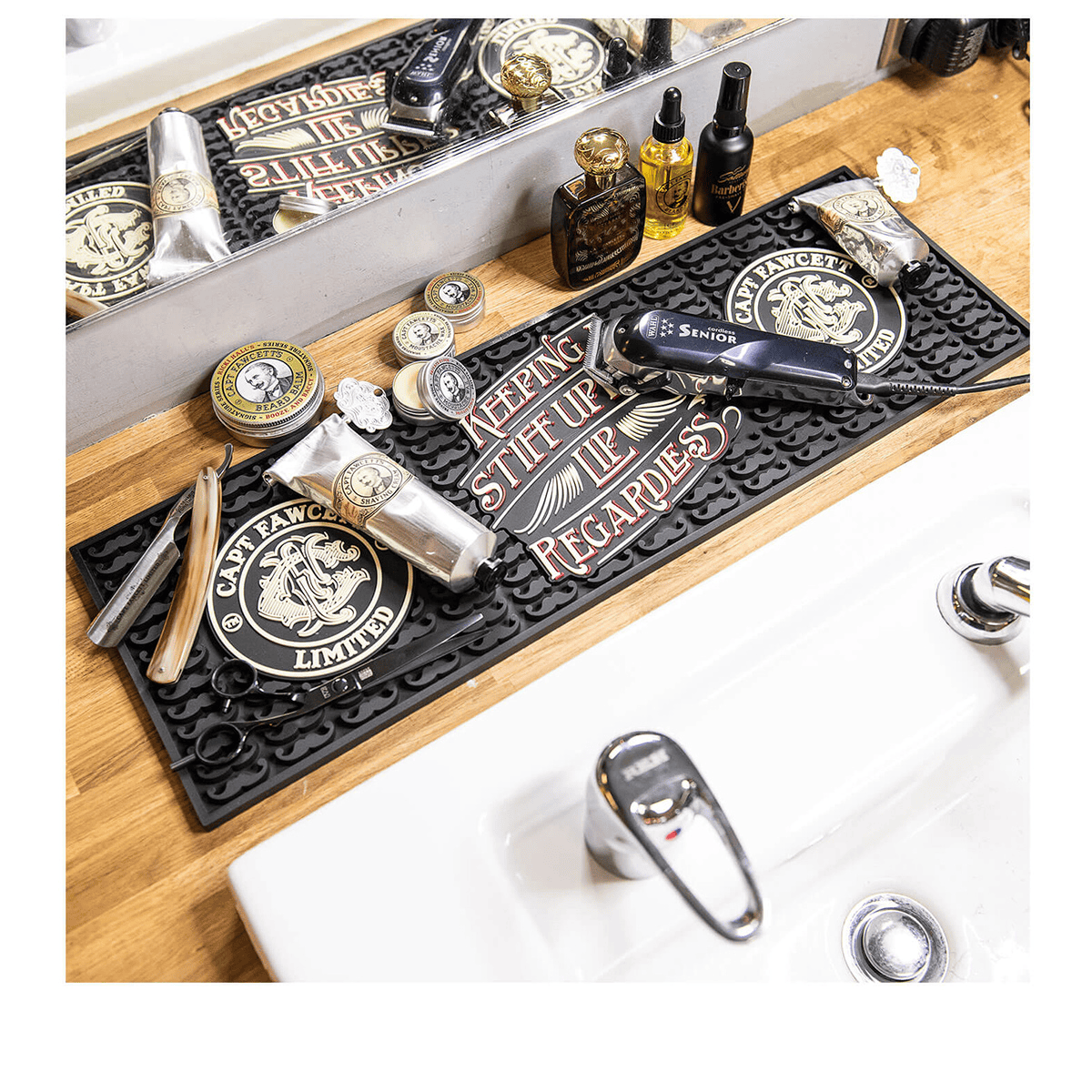 Barber's Rubber Tool Mat