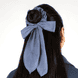 Frenchclip E Scrunchie In Denim