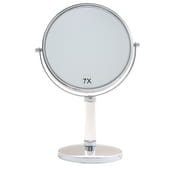 Make-up Mirror - silver, x1 and x7
